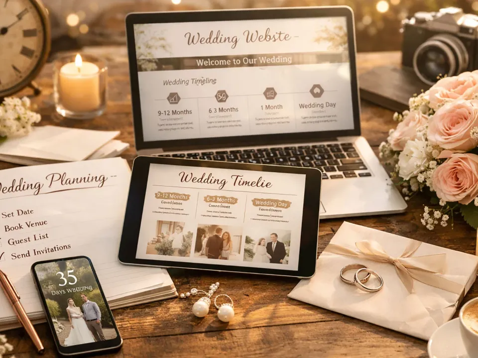 A Structured Wedding Timeline for Thoughtful Hosts