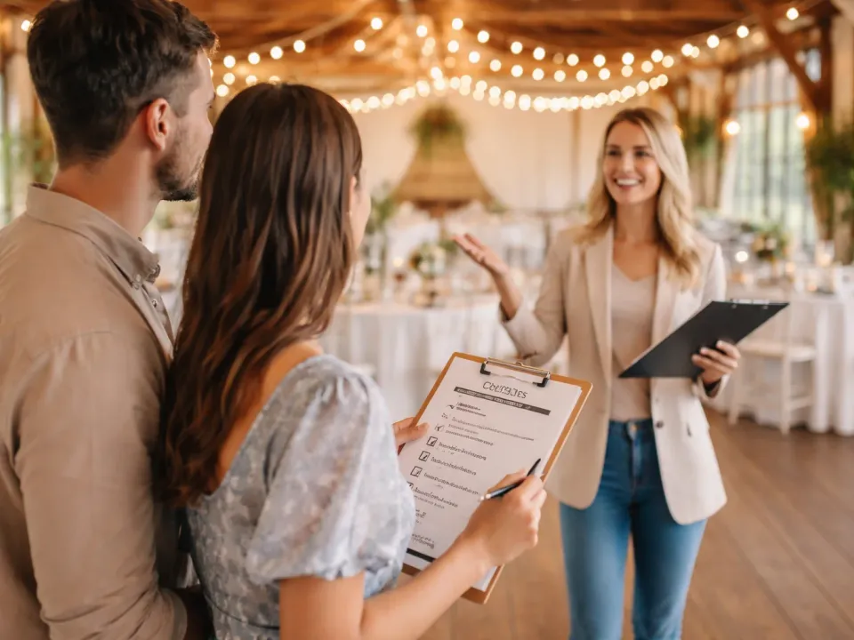 Wedding Venue Visit Checklist: What to Observe During a Location Tour