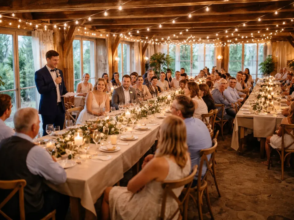 Speech Timeline During the Wedding Reception – Typical Order and Observed Patterns