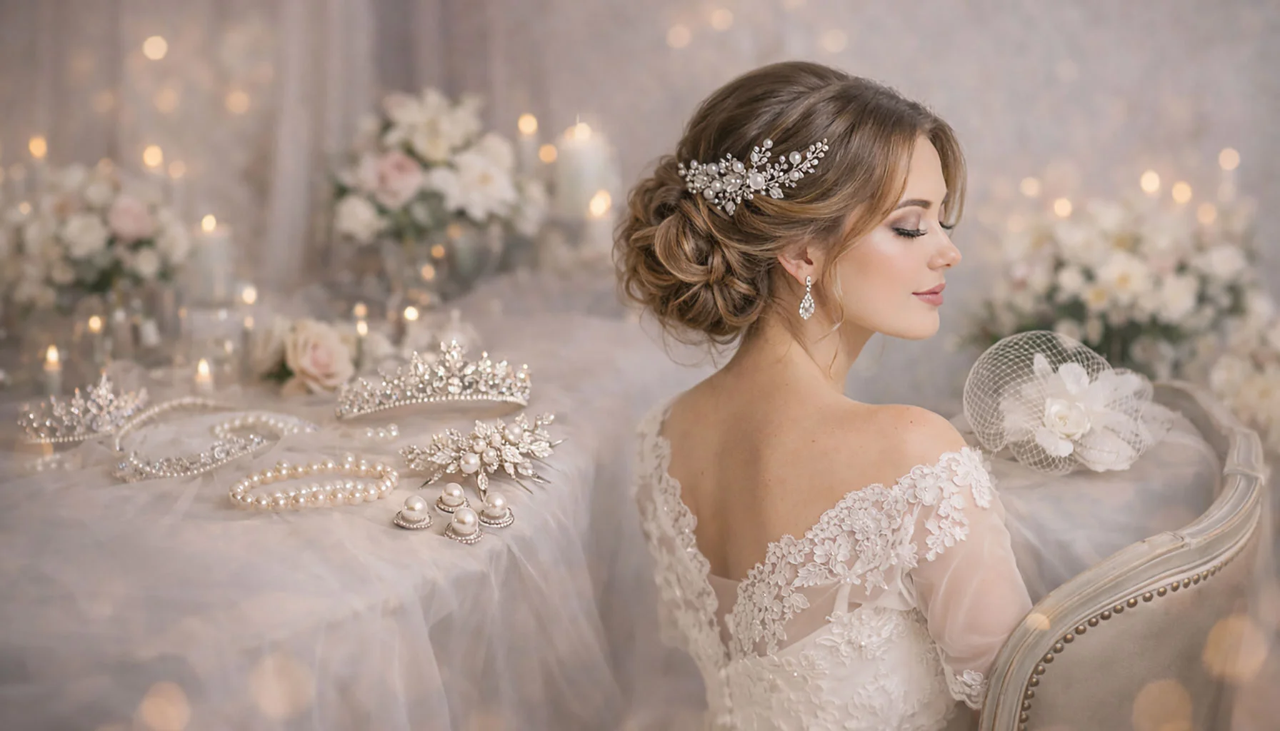 The Bridal Hairstyle as a Subtle Part of the Whole