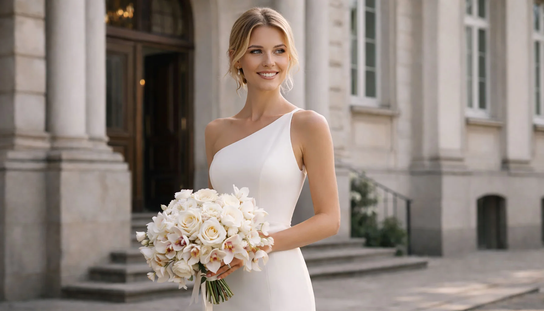 A Love Made Official: A Bridal Look for the Civil Ceremony