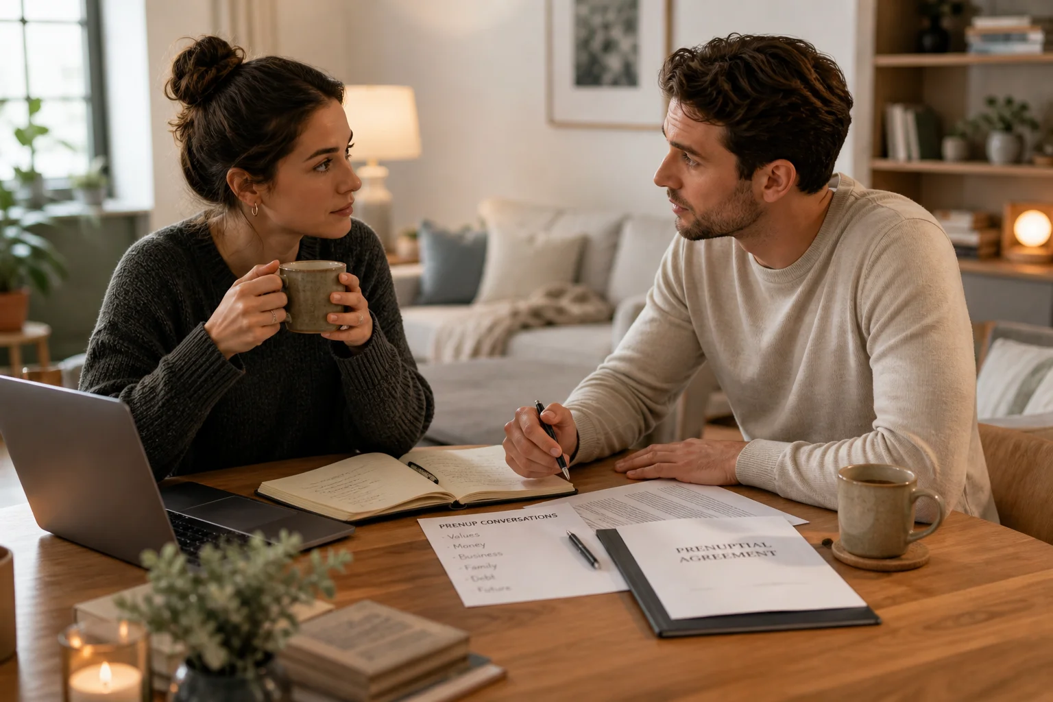 Prenup Conversations Before the Wedding: What Should Be Said Early, Calmly, and Clearly